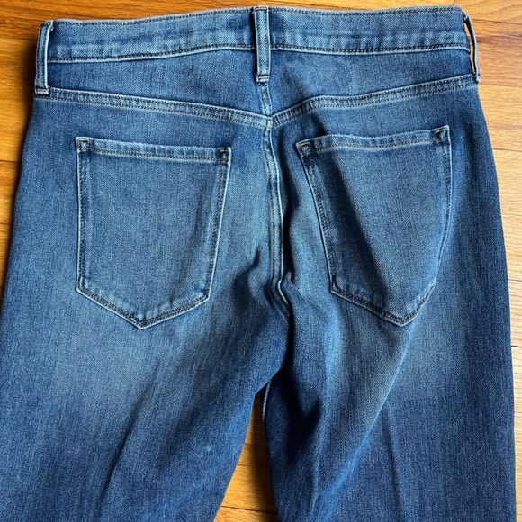 Banana Republic Jeans Mid Rise Skinny Split Ankle Detail Women’s Size 29 - Picture 6 of 7